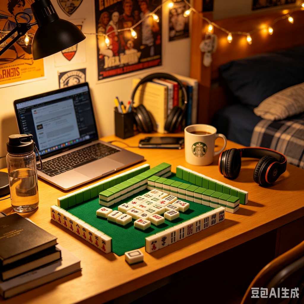 simulated ivory mahjong set