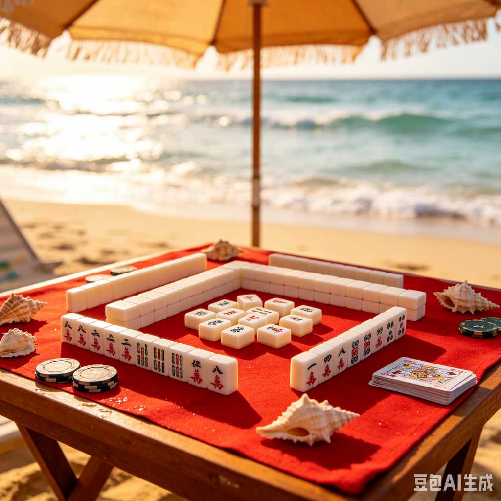 mini mahjong tiles keychain