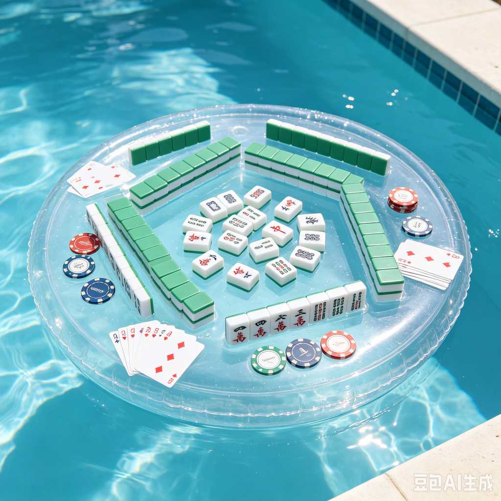 camping mahjong game set